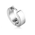 Shangjie OEM Titanium steel unisex earrings rings earrings fashion 2021 silver hoop earrings